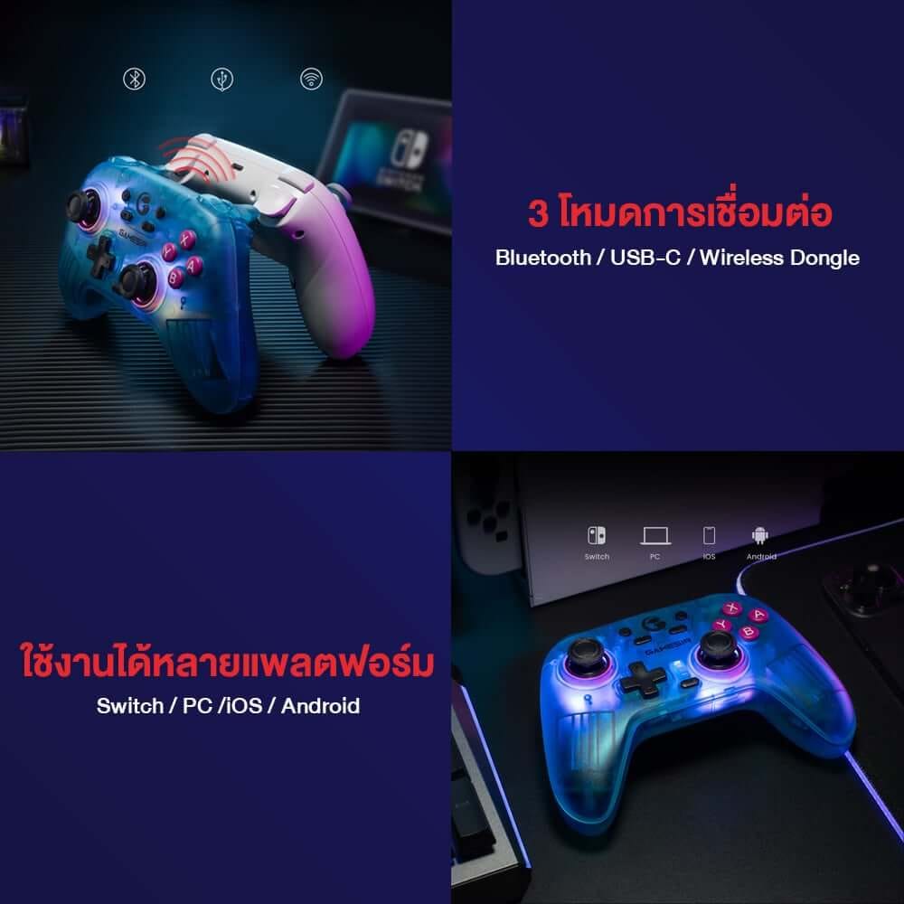 จอยเกมไร้สาย GAMESIR NOVA - NEON TEAL